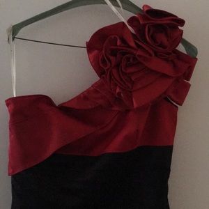 Beautiful one shoulder form fitting dress